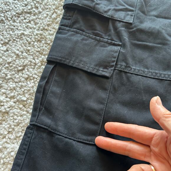 Men's YoungLA 616 SuburbanTwillCargoPants, XL, NWT, Black - Picture 4 of 7